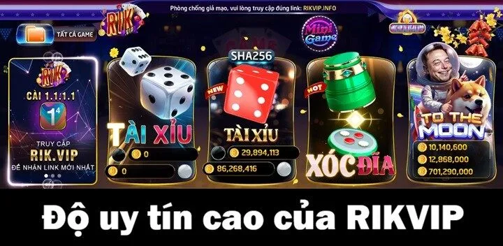 Trang chủ Rikvip 66 Yếu tố khẳng định độ uy tín cao của Rikvip