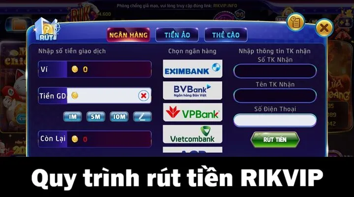 Trang chủ Rikvip 71 Thao tác cơ bản tại Rikvip game thủ không thể không biết